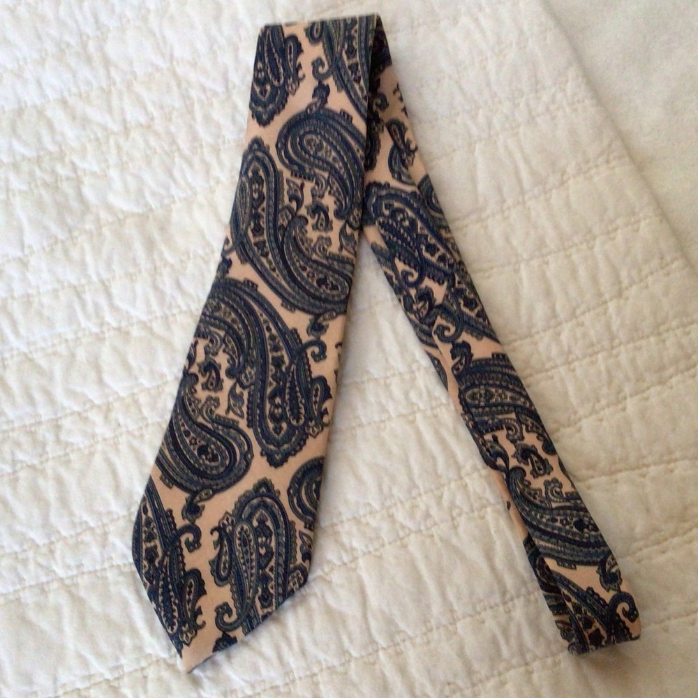 Paco Rabanne silk tie